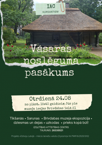 Vasaras nosleguma pasakums IAC2